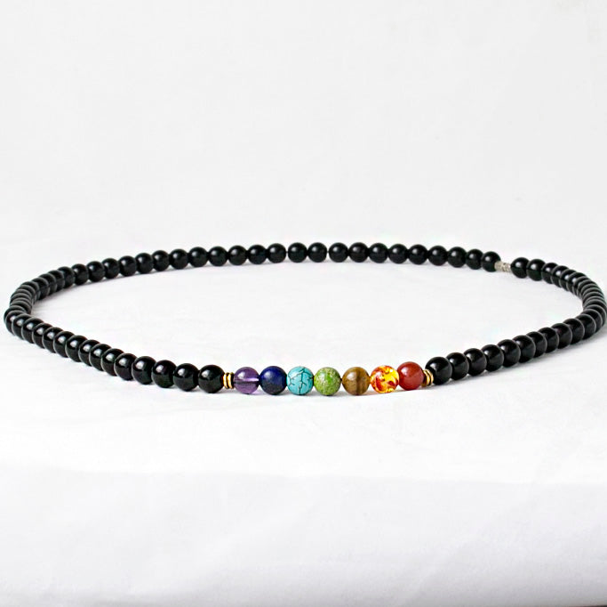 rainbow necklace pride jewelry