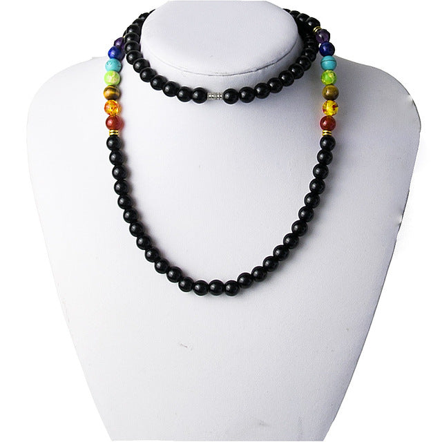 rainbow necklace pride jewelry