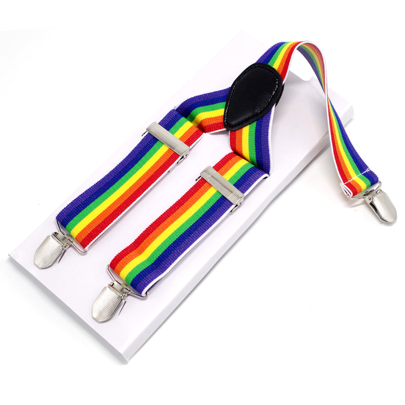 Rainbow Elastic Suspender