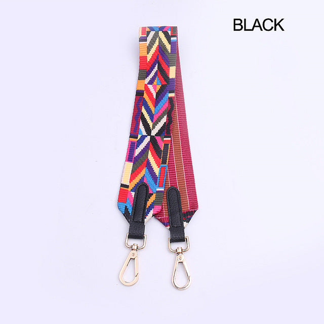 Hand Bag Rainbow Shoulder Strap Belt