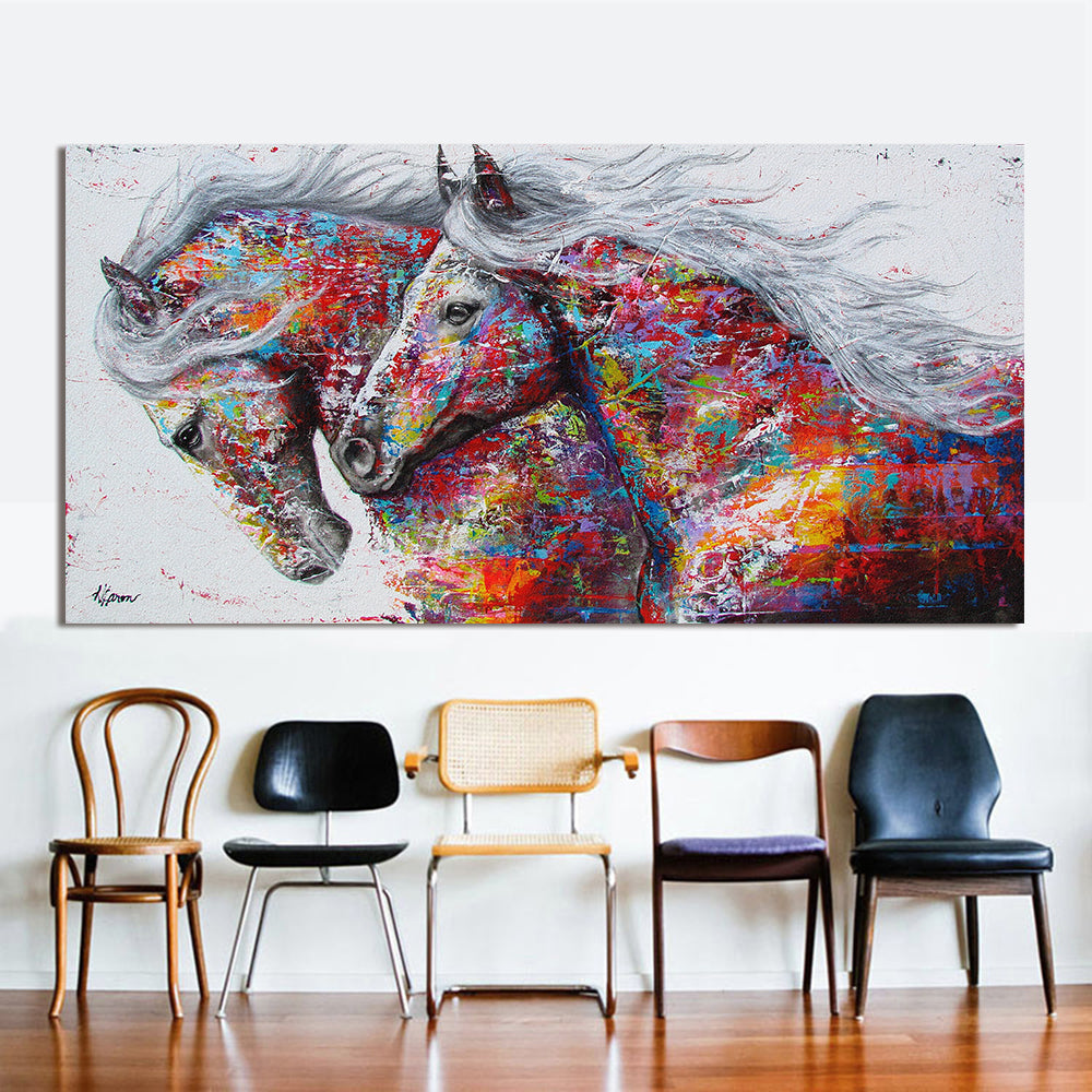 Horse Canvas Art Painting
